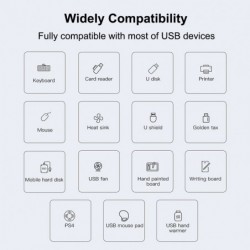 USB-C - HUB 3.0 3.1 Type-C - 4 port multi splitter - adapter OTGSplitters