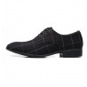 Classic pointed toe shoe shoes - laced-up - black latticeShoes