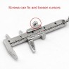 Mini vernier caliper ruler metal keychainKeyrings
