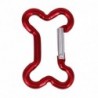 Multifunction carabiner - aluminum buckle - keychain - 10 piecesKeyrings