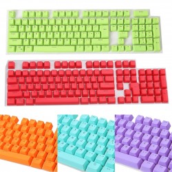 Keycaps - for mechanical keyboard - 106 keys - with backlightKeyboards