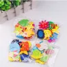 Wooden fridge magnets - cartoon animals - 12 piecesFridge magnets