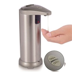 Automatic soap dispenser - stainless steel - infrared sensingBathroom
