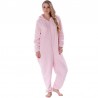 One piece pyjama - fluffy fleece warm jumpsuit - with hood / zipperLingerie