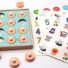 Memory matching - board game - wooden - 3D educational toyWooden
