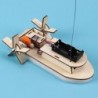 Wireless RC model - wooden scientific experiment - educational toy - DIY kitBoats