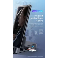 Baseus - docking station - charger with stand - type-C HUB to HDMI - for Samsung S20 S10 / Huawei P30Chargers