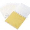 Shiny gold leaf - sheet paper - for gilding furniture / walls / craft / decoration - 9 * 9 cm - 100 sheetsDecoration
