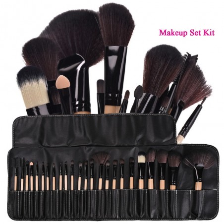 Makeup brushes set kit - 24 piecesBrushes