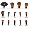 Makeup brushes set kit - 24 piecesBrushes