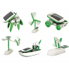 6 in 1 robot toys - educational kit - powered by solarSolar