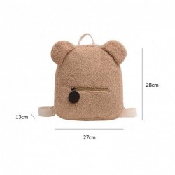 Trendy small backpack - with bear ears - lamb fleeceBackpacks