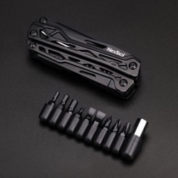 NexTool Black Knight - 11 in 1 multifunction tool - folding pliers / scissors / opener / screwdriversKnives & Multitools