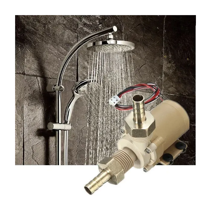 Solar pump - 12V DC - hot / cold water circulation - brushless motorPumps