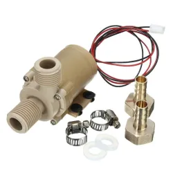 Solar pump - 12V DC - hot / cold water circulation - brushless motorPumps