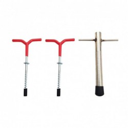 Ice fishing drill and nail - tent pegs / screw - rod holderTools