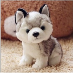 Husky dog - plush toy - 18cmCuddly toys