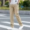 Men's summer trousers - thin - straight - cottonPants