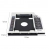 HDD Caddy - SSD SATA 3.0 - 2.5 - Hard Disk enclosure - adapter - optical Bay - 9.5mm / 12.7mmHDD case