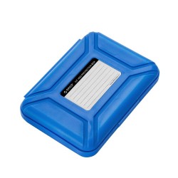 3.5 inch hard drive HDD protection box - storage case - with labelHDD case
