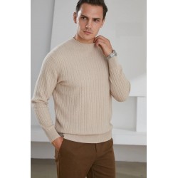 Elegant men's sweater - pure goat cashmereHoodies & Sweatshirt