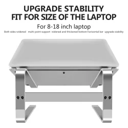 Laptop / tablet stand - aluminum - anti-skidHolders