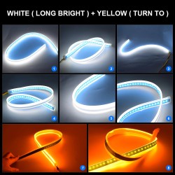 Car DRL lights - waterproof - flexible LED stripDaytime Running Lights (DRL)