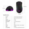M625 - A3050 - 4000 DPI 1000Hz - wired gaming mouse - RGB backlight - 7 buttons - USBMouses