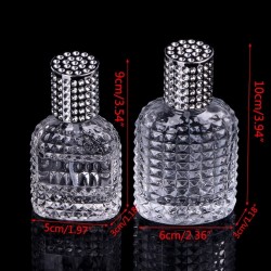 Refillable glass bottle for perfume with atomizer 30 ml - 50 mlPerfumes