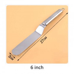 Stainless steel cream spatula - knife - for cake decorationBakeware
