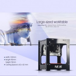 NEJE DK-BL - 3000mW - mini engraving machine - laser engraver - wireless - Bluetooth - iOS - AndroidEngraving machines
