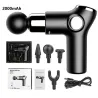 Mini massager gun - vibrator - muscle relaxation - pain relief - LCD displayMassage