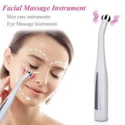 2 in 1 - electric face / eyes massager - vibration pen - anti wrinkle / rejuvenatingSkin
