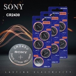 Original Sony button lithium battery - CR2430 - 3V - 3 piecesBattery