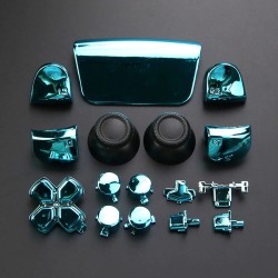 Full chrome set - for Playstation PS5 controller - buttons / thumbsticks / joystick cap / L1 / R1 / L2 / R2 / D-padAccessories