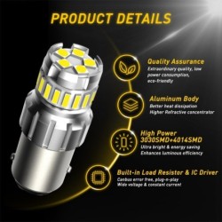 Car bulb - LED Canbus lamp - DRL - 1157 / P21/5W / BAY15D - 2 piecesDaytime Running Lights (DRL)