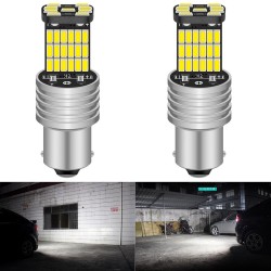 Car light bulb - waterproof - LED - DRL - P21W 1156 BA15S - 12V DC - 2 piecesTuning