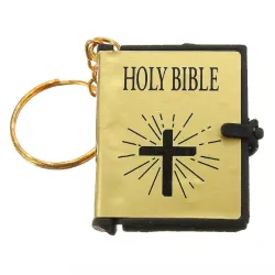 Mini Holy Bible book - keychainKeyrings