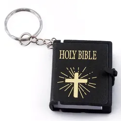 Mini Holy Bible book - keychainKeyrings