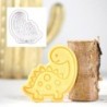 Cookie cutter mold - dinosaurs shaped - 4 piecesBakeware