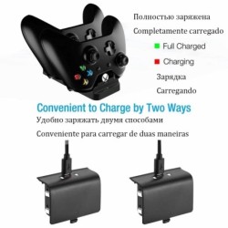 Xbox One controller charger - with 2 * 300 mAh battery - charging dockXbox One