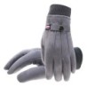 Winter suede gloves - touch screen function - windproof - anti-slip - unisexGloves