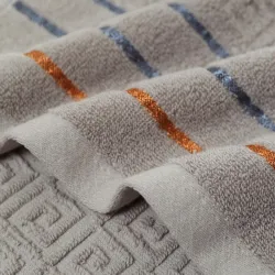 Luxurious large bath / face / hand towel - cotton - 70 * 140cm - 3 pieces setTextile