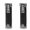 Motorcycle handlebar grips - aluminum / rubber - 22mm - for Suzuki / universalHand Grips & End