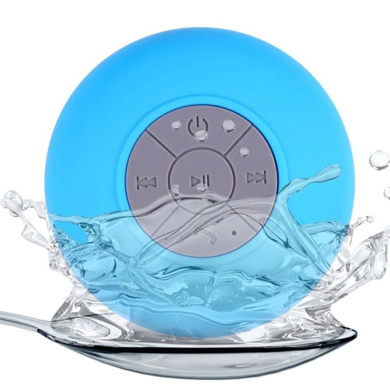 Mini Bluetooth speaker - waterproof - with suction cupBluetooth speakers