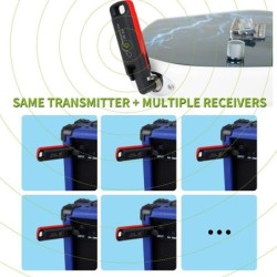 M MBAT - wireless guitar system - built-in battery - 99 channels - transmitter / receiverGuitars