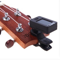 Universal guitar tuner - digital clip - rotatable - built-in batteryGuitars