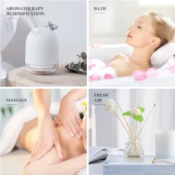 Essential Oils - for diffuser / bath / massage - orange - eucalyptus - vanilla - bergamot - rosemary - chamomile - 10mlHumidi...
