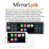 4 Inch - 1 Din - car radio - Bluetooth - 1080P - HD - SD - FM - Android MP5 - 2 USB - MirrorlinkRadio