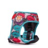 Dog harness - leash with buckle - colorful printingCollar & Leads